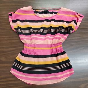 Stripe dress top